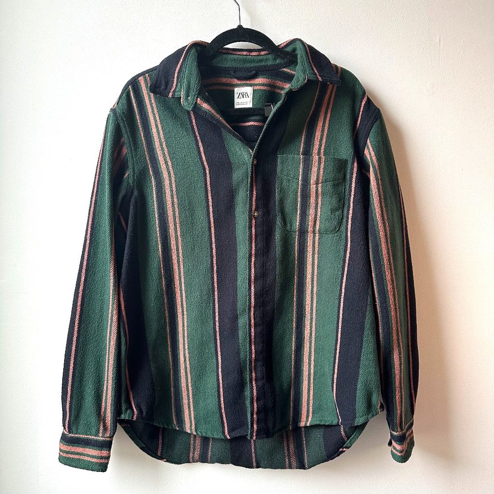 Zara Striped Button Down